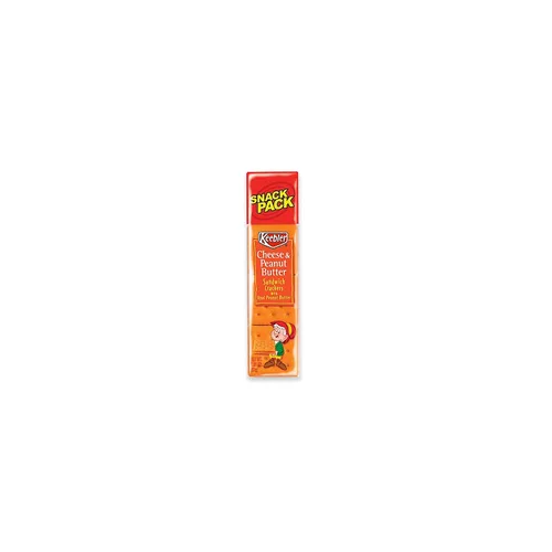 Vista 2 de Galletas tipo sándwich, queso y mantequilla de maní, paquete de 8 piezas, 12/caja