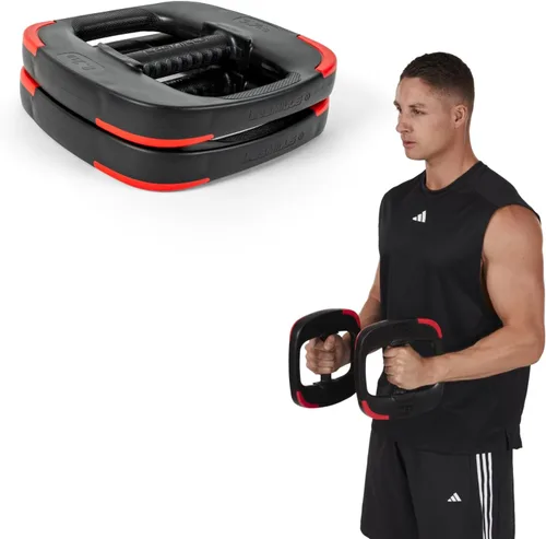 Vista 11 de Les Mills™ Dual Purpose Ergonomic Exercise Weight Plates for Total Body Workouts