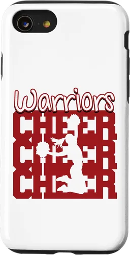 Vista 18 de Warriors Cheer Back to School Cheerleading Spirit M Case for iPhone 16