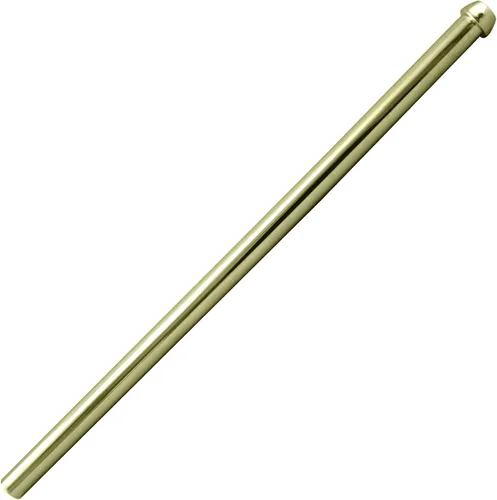Vista 3 de Westbrass D121-11 1/2 "x 12" Latón Bullnose grifo Riser línea de suministro, cobre antiguo