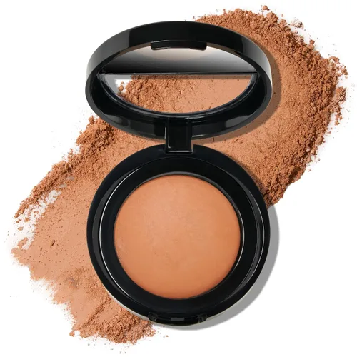 Vista 7 de LAURA GELLER NEW YORK Polvo difuminador y fijador horneado, polvo fijador de maquillaje translúcido para un acabado de enfoque suave, minimiza