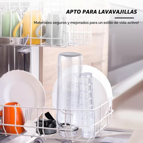 Vista 7 de UTEBIT Botella de agua con infusor de frutas de 32 onzas, botella de agua deportiva aislada con pajilla, 1 litro, sin BPA, a prueba de fugas, jarra