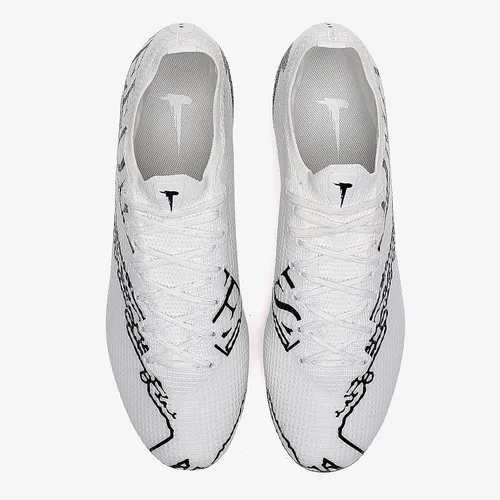 Vista 5 de Indoor Soccer Shoes for Mens Womens Turf Soccer Cleats for Kids Big Boys High Ankle Football Boots AG FG TF Training Sneakers