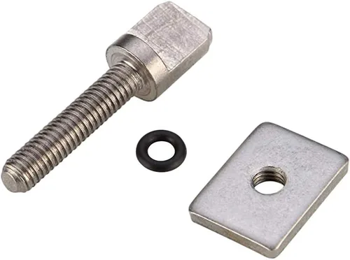 Vista 2 de AQUBONA Tornillo de aleta, acero inoxidable sin herramientas, accesorios de surf, tornillo de aleta y placa, 2/4 piezas SUP tornillo de aleta