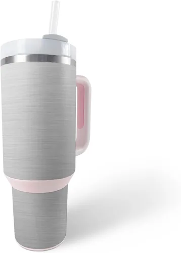 Vista 5 de MightySkins Skin - Vaso de vinilo compatible con Stanley The Quencher H2.0 FlowState de 40 onzas, color verde CBD, protectora, duradera y única