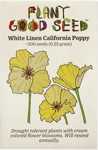 Vista 9 de Plant Good Seed Semillas de amapola de California, paquete de 300, semillas tradicionales para plantar flores, suministros de jardinería, jardín