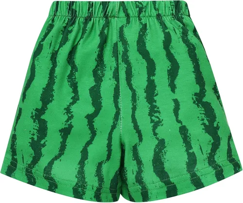 Vista 21 de Conjunto de 4 piezas de 3 piezas para bebé, diseño de sandía, para el primer cumpleaños, para tarta, de manga corta, pañales, con tirantes
