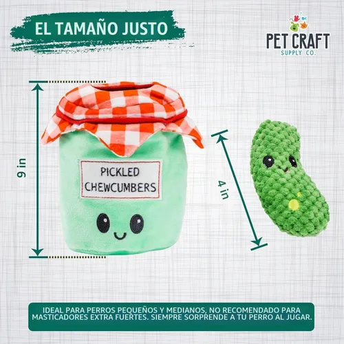 Vista 6 de Pet Craft Supply Juguete de peluche para perros, esconde y busca, chirriante, crujiente, interactivo, actividad, rompecabezas, masticable, busca