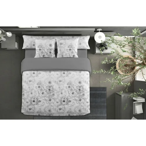 Vista 4 de Juego de funda nórdica Pierre Cardin JEWEL Gris Cama de 135 3 Piezas