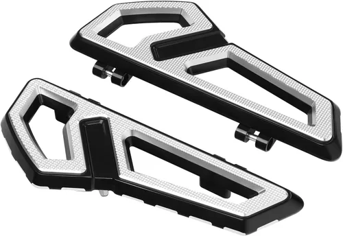 Vista 6 de TCT-MOTORPARTS Alforjas delanteras para el conductor y pedales de piso para Harley Touring Road King Road Glide Street Glide Electra Glide 1986-2025