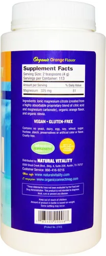 Vista 2 de Natural Vitality Vitamina Calm Naranja Calm Organge drink mix