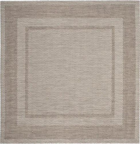 Vista 31 de SAFAVIEH Alfombra lavable al aire libre Courtyard Collection - 2'3" x 5', beige y negro, no desprende pelusa y fácil de limpiar, ideal para patio