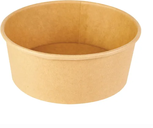 Vista 2 de Restaurantware - Bio Tek - Recipientes para llevar de 6 x 2.5 pulgadas, 200 cuencos desechables para alimentos – Tolerantes al calor, aptos