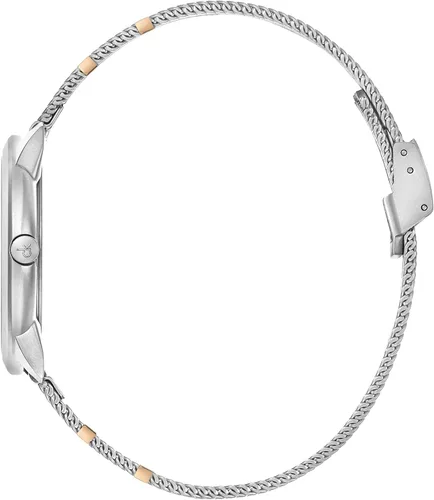Vista 3 de Calvin Klein Minimal Reloj de pulsera de malla y segmentos para mujer