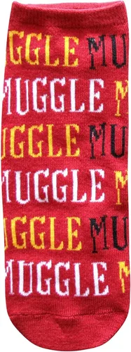 Vista 3 de Hyp Harry Potter Hedwig Muggle Spells JuniorsMujeres Paquete de 5 Calcetines de tobillo Talla 4-10
