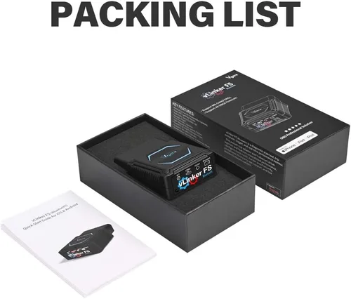 Vista 5 de Vgate vLinker FS - Adaptador Bluetooth FORS-can 0BD2 para for-d herramienta de diagnóstico de coche Fixd, escáner OBD2, Bluetooth MS-CAN, funciona