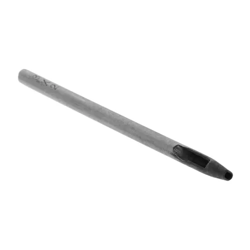 Vista 3 de Utoolmart Perforador de cuero para manualidades, perforador hueco ovalado, herramienta de perforación de manualidades, herramienta de corte