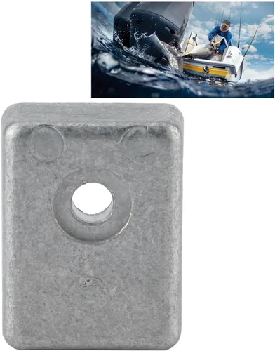 Vista 4 de Aramox Ánodo fuera de borda, ánodo de zinc para barco apto para motor fuera de borda 55320‑95311 55320‑95310 55321‑93J00 55321‑93J01DF25-DF300
