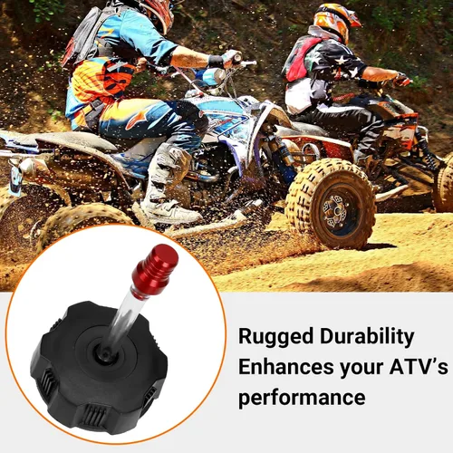 Vista 9 de Tapa de tanque de combustible FVRITO para Tao Tao Coolster 125cc 110cc ATV Quad 4 Wheeler 90cc 70cc 50cc NST Kazuma Roketa Sunl Baja con tubo