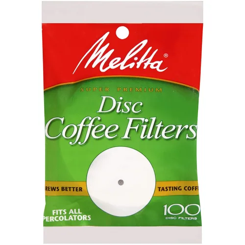 Vista 8 de Melitta Filtros de café envolventes Percolator, color blanco, 40 unidades (paquete de 12) 480 filtros totales