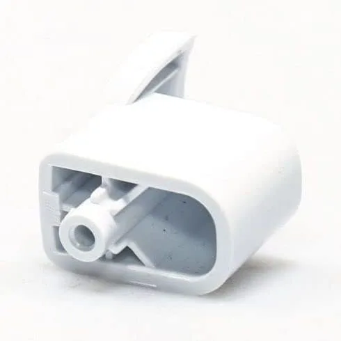 Vista 4 de Soporte de mango blanco compatible con microondas General Electric JNM3160DF1WW, JNM3161DF3WW, JVM3160DF3WW