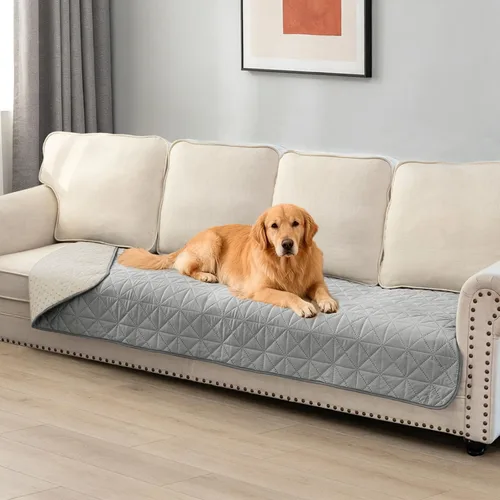 Vista 20 de Ameritex Funda de sofá impermeable para asientos, funda de sofá para perros, funda de sofá para mascotas, funda de terciopelo para silla, sofá