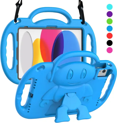 Vista 13 de Funda Suplik para niños para el nuevo iPad de 11ª generación (A16) de 11 pulgadas 2025 y 10ª generación de 10.9" 2022 y Air 11" 2025/2024 y Air