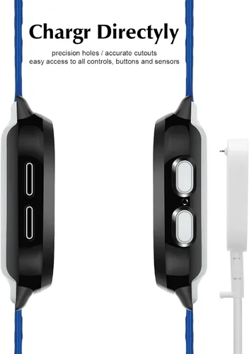 Vista 3 de Paquete de 3 fundas compatibles con Gizmo Watch 2 protector de pantalla para niños Funda protectora sensible al tacto Protección duradera