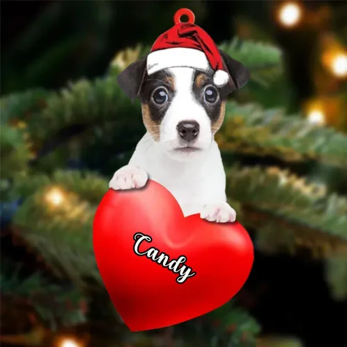 Vista 113 de Adornos de Navidad personalizados para perros, nombre personalizado, adorno de Malamute de Alaska, adornos acrílicos, regalos de Navidad, amantes