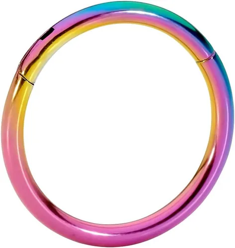 Vista 41 de 365 Sleepers - Piercing para el cuerpo de acero quirúrgico 316L, 20G, 18G, 16G, 14G, 12G, 10G, 8G, 6G, con sección abisagrado, se vende por unidad
