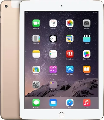 Vista 2 de Apple iPad Air 2, 64 GB, 4G + Wi-Fi, dorado (renovado)