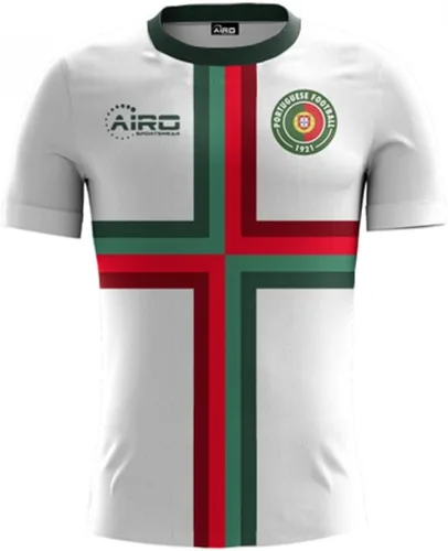 Vista 2 de 2022-2023 Portugal Airo Concept Away Football Soccer T-Shirt Jersey (Ronaldo 7) - Kids