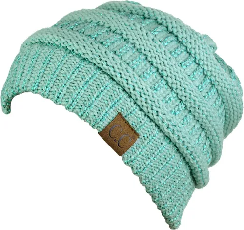 Vista 171 de C.C Trendy Warm Chunky Soft Stretch Cable Knit Beanie