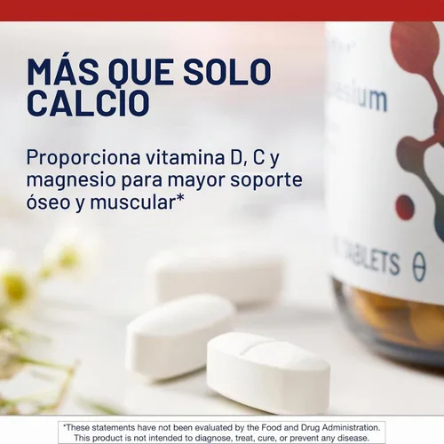 Vista 3 de Metagenics Bone Builder con tabletas de magnesio con calcio, fósforo y vitamina D para ayudar a mantener una densidad ósea saludable - 90 tabletas