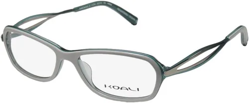 Vista 9 de MOREL Koali 7127k Simple Elegant Optical European Eyeglass Frame/Glasses Premium Marrón oscuro y claro