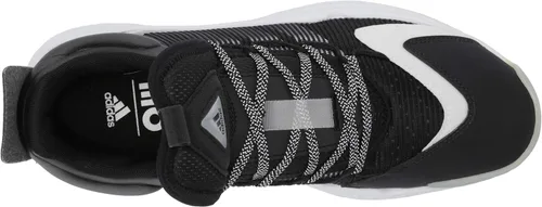 Vista 5 de adidas Tenis de baloncesto unisex Coll3ctiv3 2020 Mid para adultos, White-silver Metallic-Chalk White