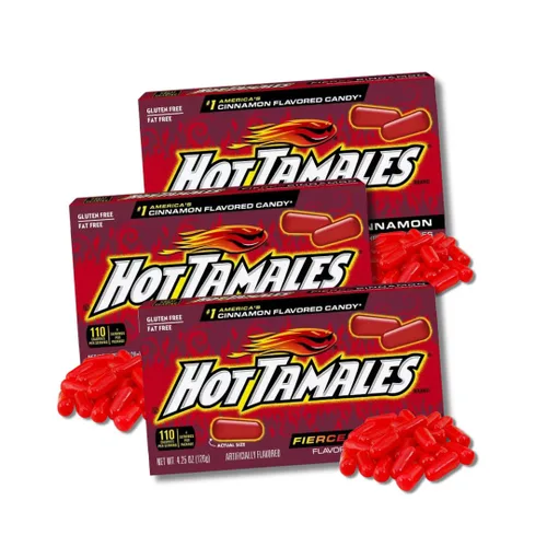 Vista 13 de Mike & Ike – Paquete de 3 – Berry Blast – Caramelos masticables con sabor a bayas surtidos – Cajas de cine de 4.25 onzas