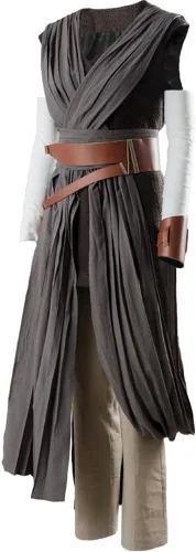 Vista 2 de Womens Rey Cosplay Costume Halloween Tunic Outfit 5 Versions Cosplay Suits for Adults