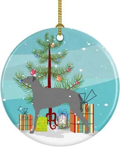 Vista 55 de Caroline's Treasures Cavalier King Charles Spaniel - Adorno de cerámica para árbol de Navidad, decoración colgante para el hogar, Navidad, fiestas