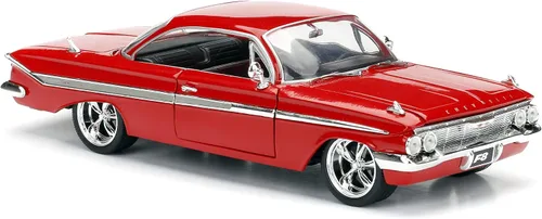 Vista 6 de Jada Toys Fast & Furious 8 - Vehículo de Dom, Chevy Impala, 1:24, moldeado a presión.