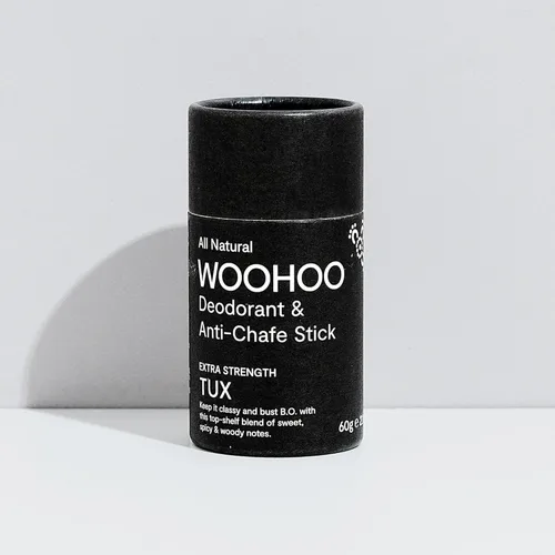Vista 8 de Woohoo! Body - Pasta desodorante totalmente natural, Tux (Extra Stregnth 2.1 oz / 60 g Eco Tube)