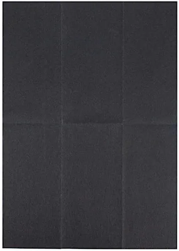 Vista 8 de 20 servilletas rectangulares negras de papel Airlaid desechables de 17 x 12 pulgadas, para fiestas, eventos, recepción, decoración del hogar