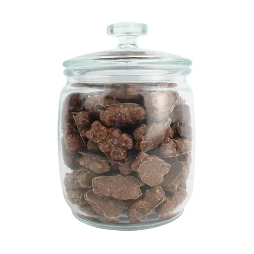 Vista 7 de Grandys Candys Osos de goma cubiertos de chocolate con leche, a granel, súper ahorradores (1 libra)