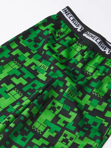 Vista 2 de Minecraft boys Pajama Bottoms