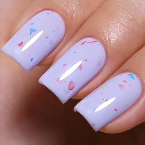 Vista 17 de Esmalte de Uñas en Gel con Purpurina, Esmalte de Uñas en Gel con Purpurina Rojo Sangre Brillante con Destellos, Esmalte de Uñas en Gel con Purpurina