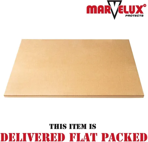 Vista 8 de Marvelux Tapete de policarbonato resistente para silla de oficina para suelos de madera dura, 36 x 48 pulgadas, protector de piso duro transparente