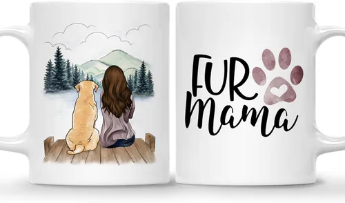 Vista 25 de Gossby Taza de café Dog Dad – Regalo para hombres amantes de los perros labrador retriever negro, regalo de cumpleaños, regalo de Navidad para papá