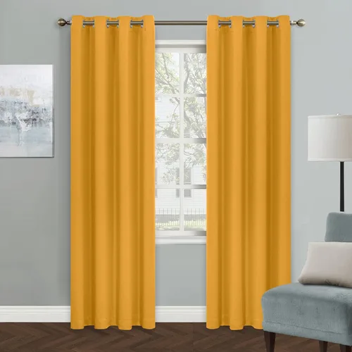 Vista 54 de MYSKY HOME Cortinas Aqua para Armario para Entrada Cortina Opaca para Puerta para Sala de Estar Cortina Oscurecedora de Habitación con Ojales