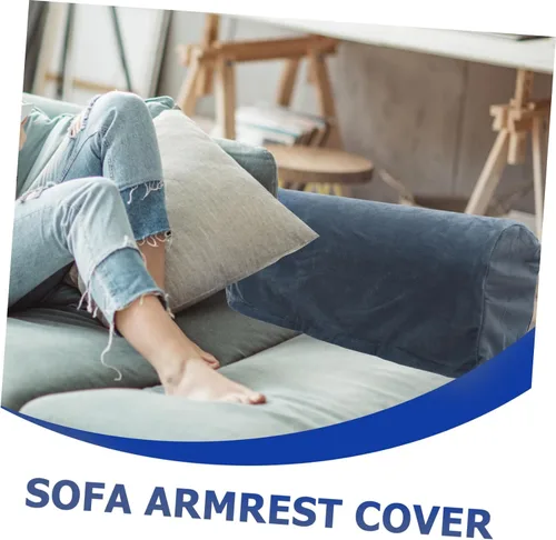 Vista 4 de ARTIBETTER 2 fundas de brazo de sofá para sofá, funda de silla, fundas de sofá para sillón, fundas elásticas para reposo de oficina, toalla de mano