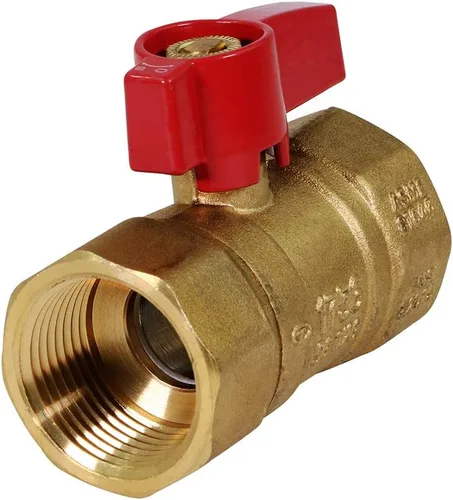 Vista 7 de Flextron FTGV-01F01F - Válvula de bola de gas, 1 x 1 pulgada